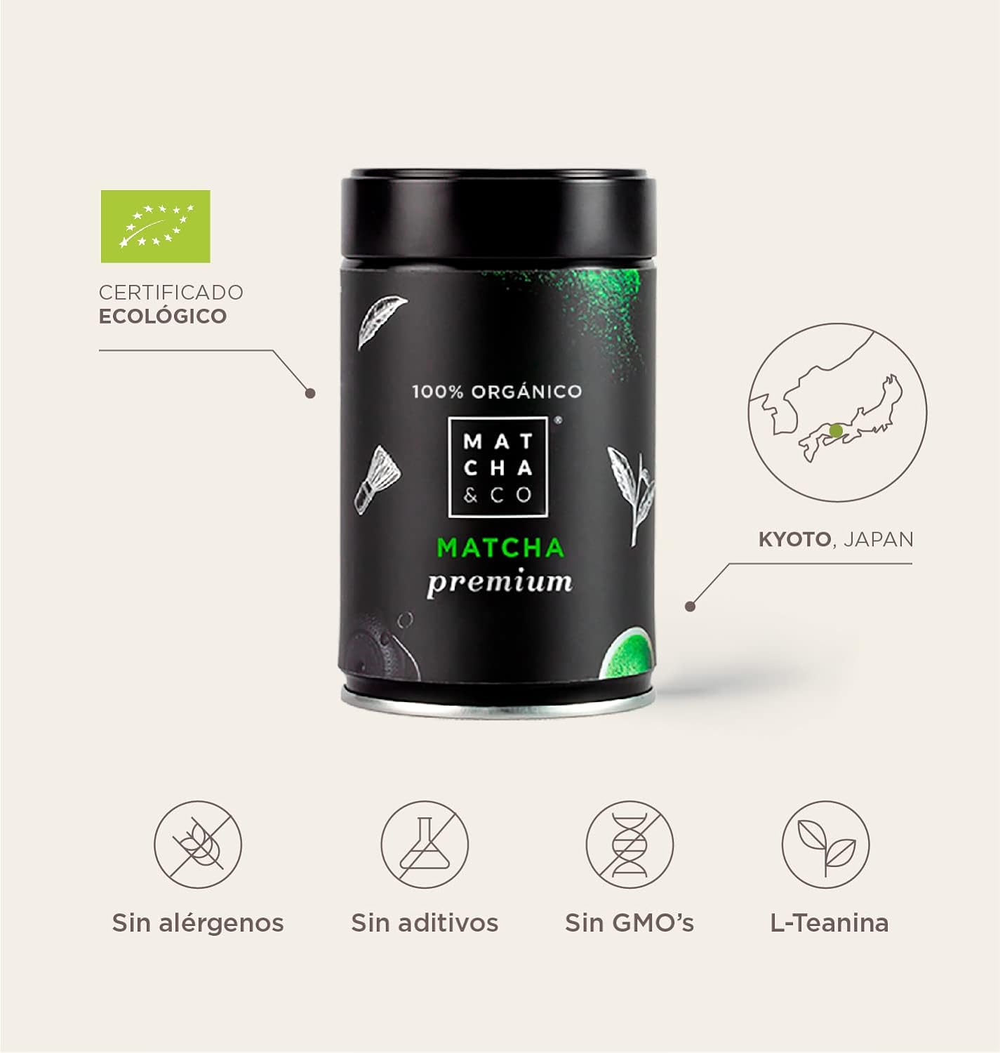Té Matcha Premium Ecológico 30g