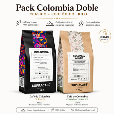 Colombia Double Pack · Classic + Ecological (2x1 kg)