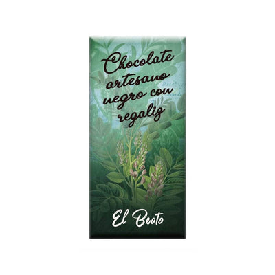 Chocolate Negro 72% com Alcaçuz