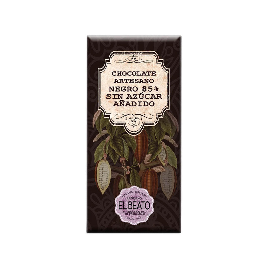 Chocolate Negro 85% sin azúcar
