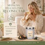 Té Blanco Fresa y Plátano Lama en pirámides