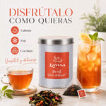 Té Rojo Pu-erh Silueta de Verano Lama en pirámides