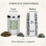 Té Verde Exclusivo Lama en pirámides