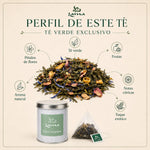 Té Verde Exclusivo Lama en pirámides