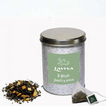 GINGER AND LEMON GREEN TEA | PYRAMIDS