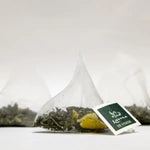 GINGER AND LEMON GREEN TEA | PYRAMIDS