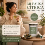 Té Verde con Jengibre y Limón Lama en pirámides