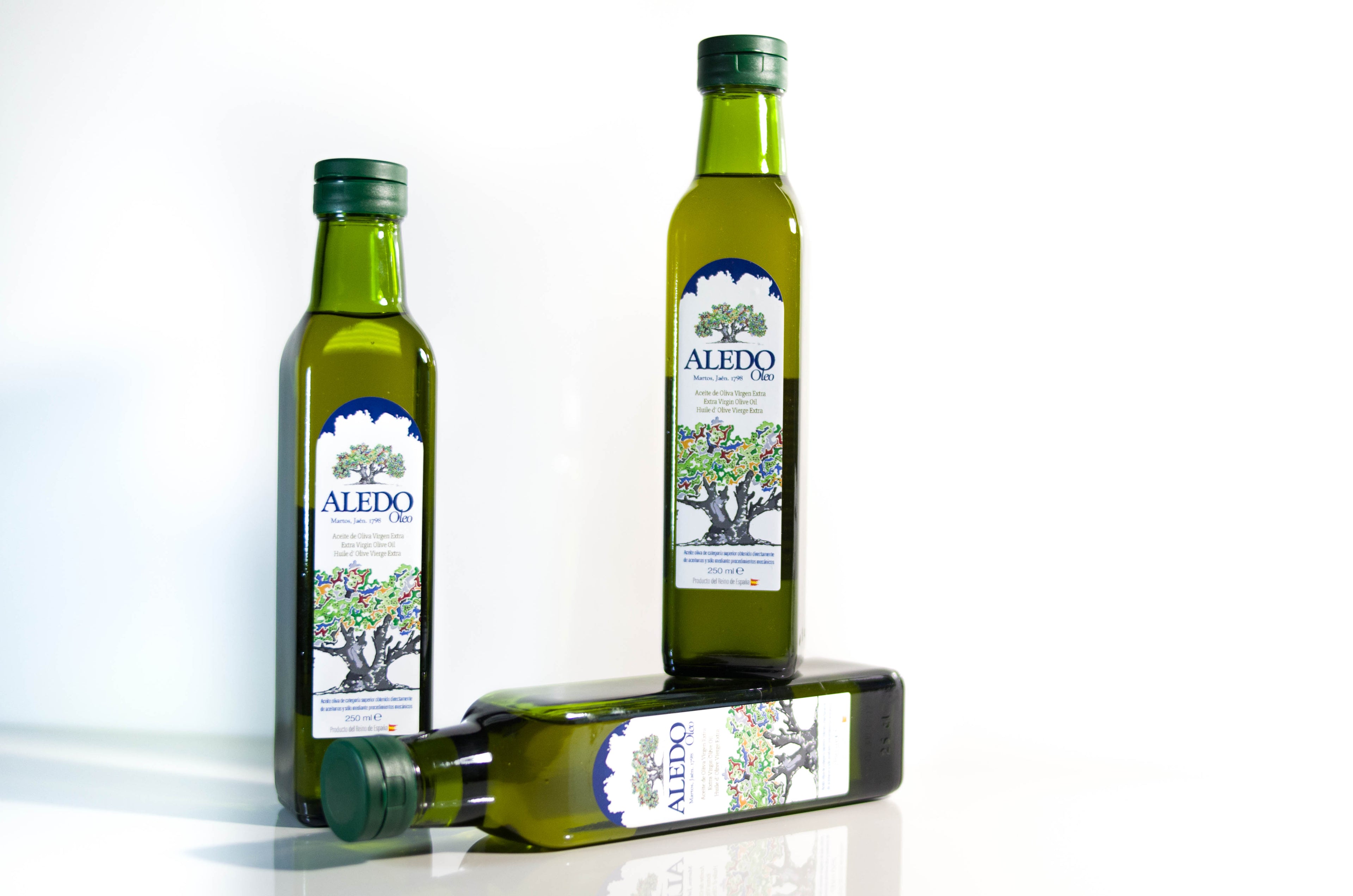 Pack 2 botellas de 250 cc de Aceite Aledo