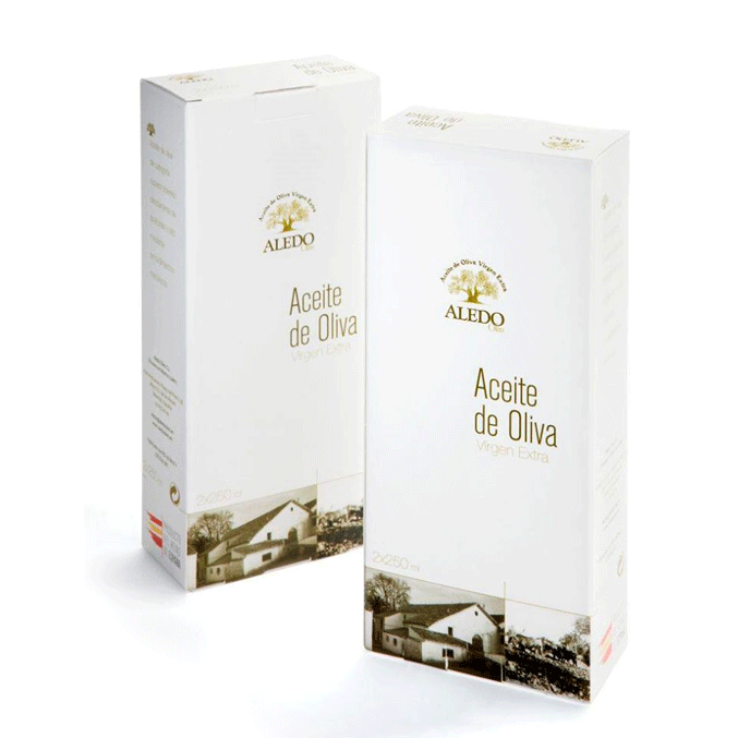Pack 2 botellas de 250 cc de Aceite Aledo