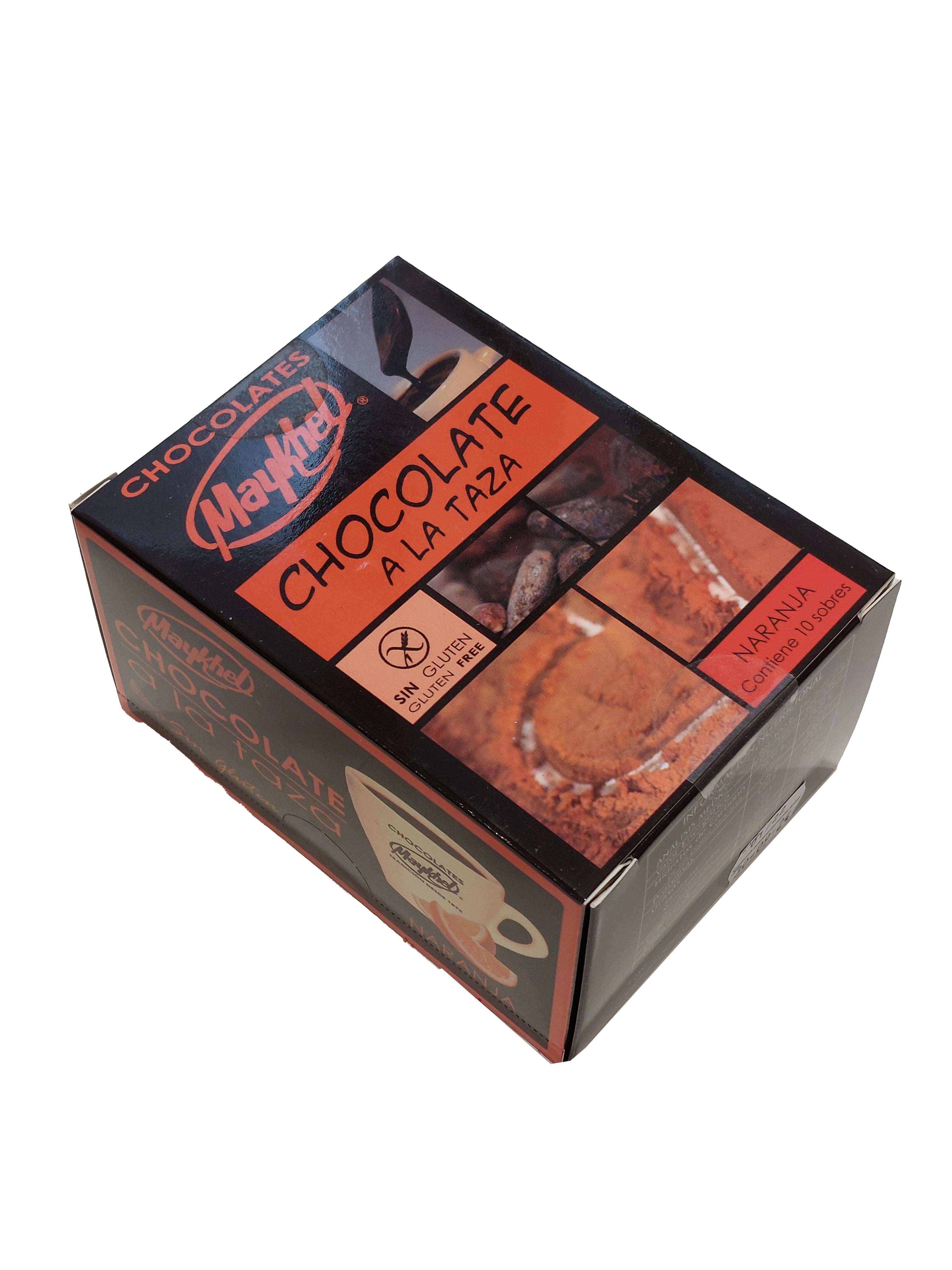 Chocolate a la taza - Naranja - 10 sobres