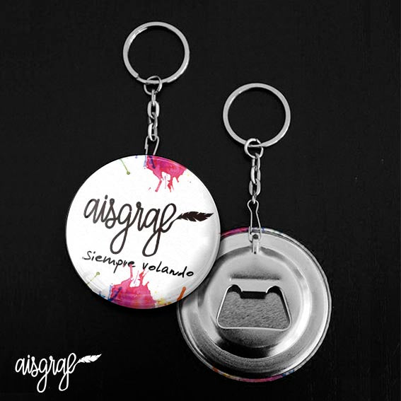 44mm Bottle Opener Keychain