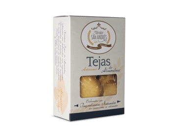 Tejas de almendras artesanas