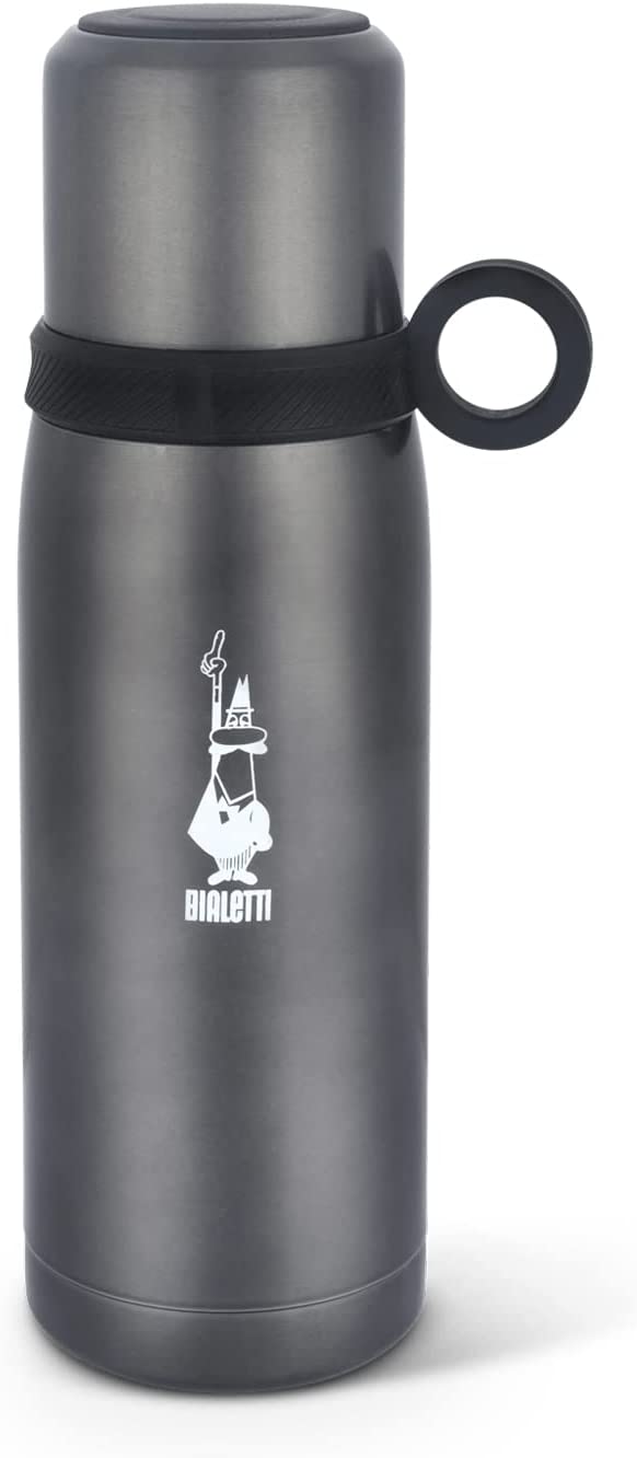 Termo térmico Bialetti con tapa de taza