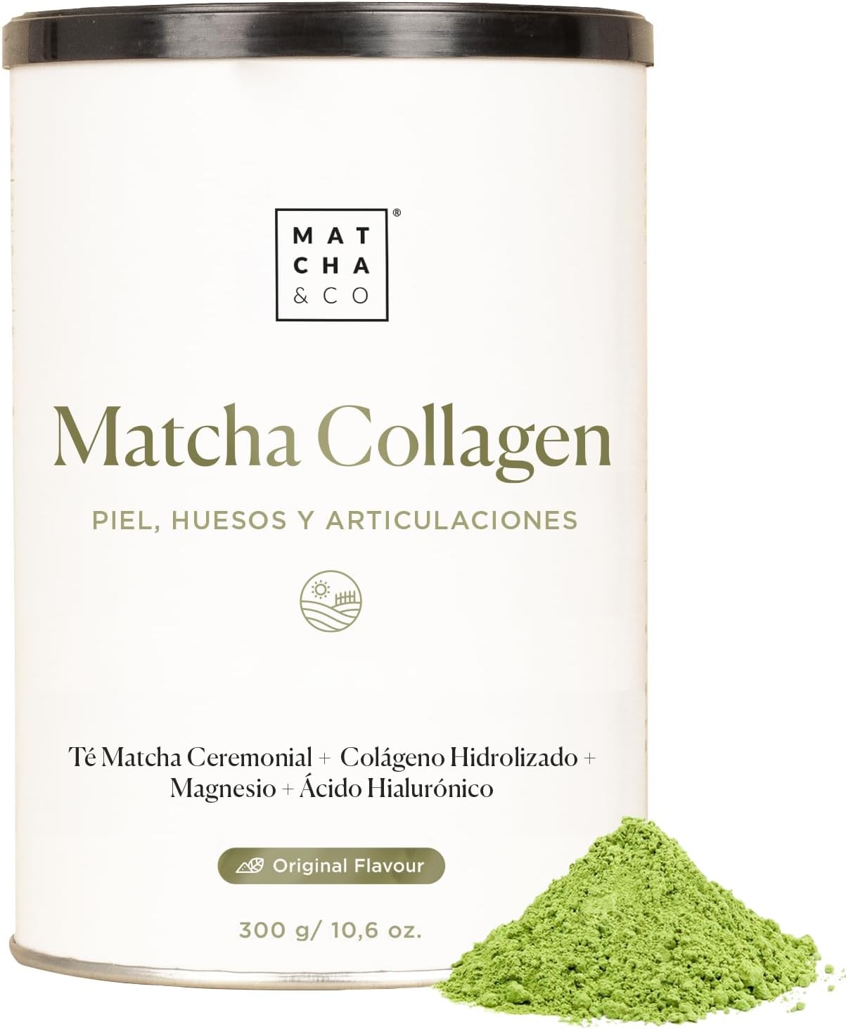 Colágeno con té matcha / vainilla