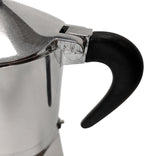 Cafetera Italiana Bialetti Break 3 Tazas — Aluminio, Gris