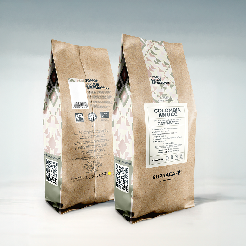 Organic and fair trade coffee AMUCC KILO 