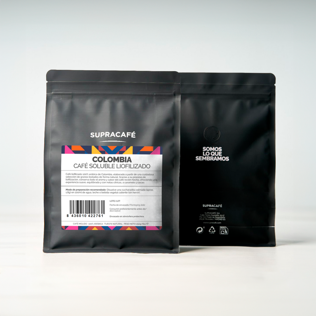 Natural freeze-dried instant coffee 250 gr 