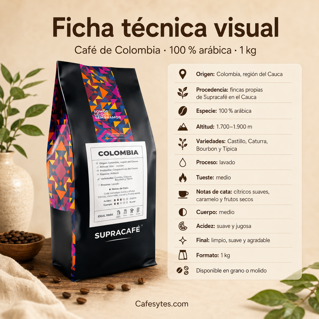 Café da Colômbia 1 kg