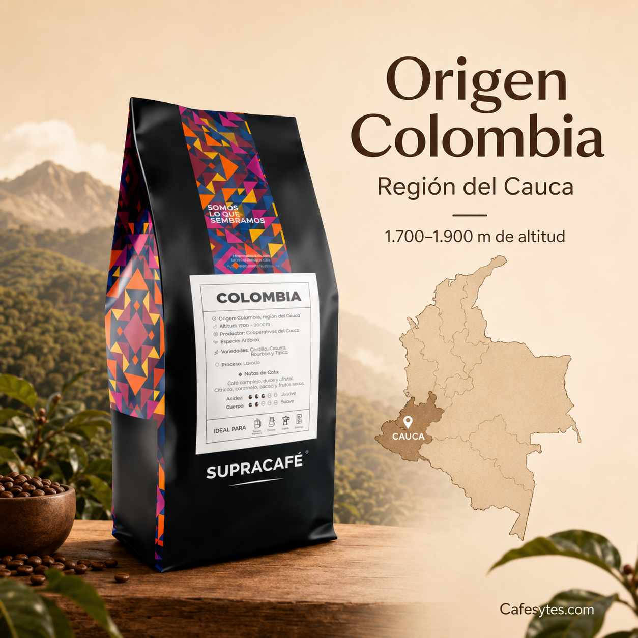 Café da Colômbia 1 kg