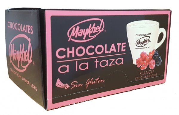 Hot chocolate - White forest fruit flavor - 10 sachets