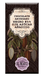 Dark Chocolate 85% without sugar