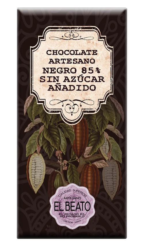 Dark Chocolate 85% without sugar