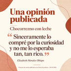 Chocorrezno con leche · extracto de una reseña publicada
