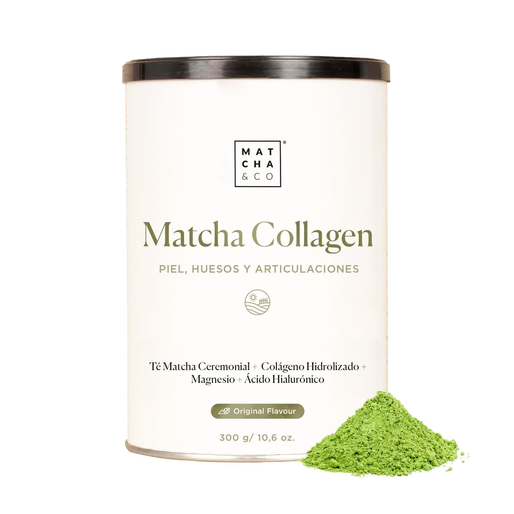 Colágeno con té matcha / vainilla