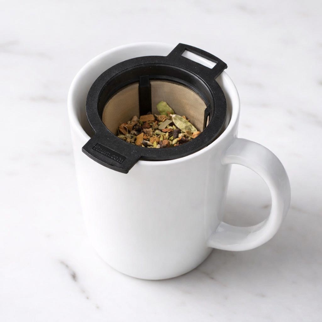 El filtro permanente para taza Acero Inox y plástico