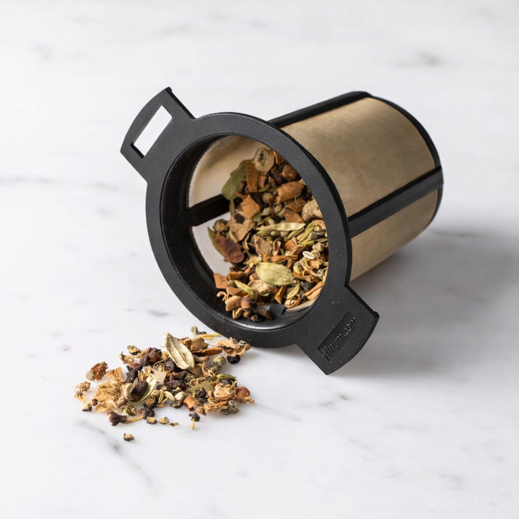 El filtro permanente para taza Acero Inox y plástico