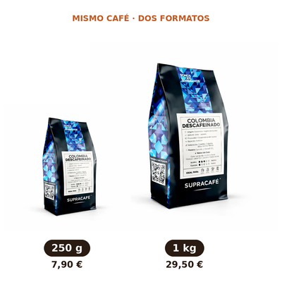 Descafeinado de Colombia
