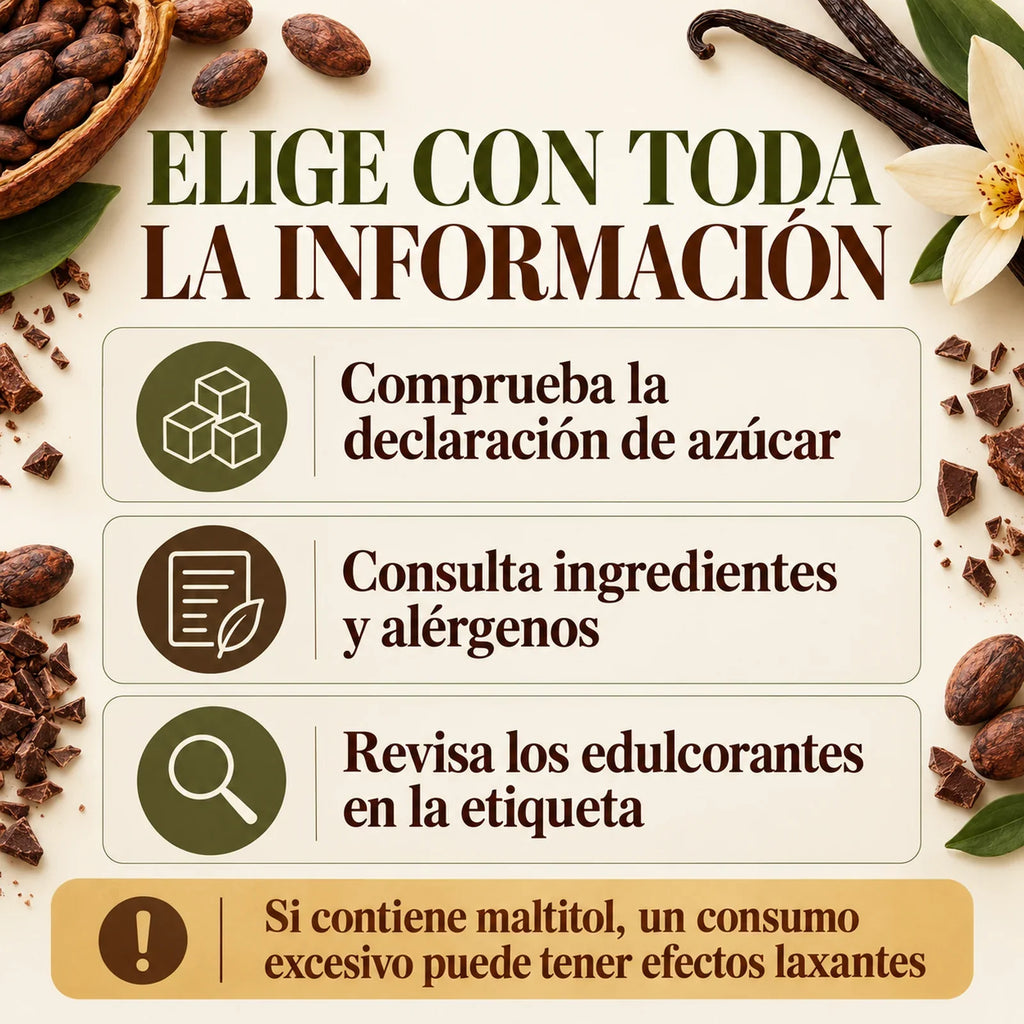 Chocolate Negro 85% sin azúcar con arándanos · guía para disfrutar y elegir