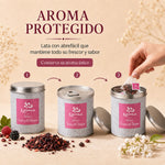 Infusión de Frutos del Bosque Lama en pirámides