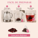 Infusión de Frutos del Bosque Lama en pirámides