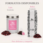 Infusión de Frutos del Bosque Lama en pirámides