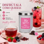 Infusión de Frutos del Bosque Lama en pirámides