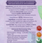 Chocolate negro 85% con arándanos