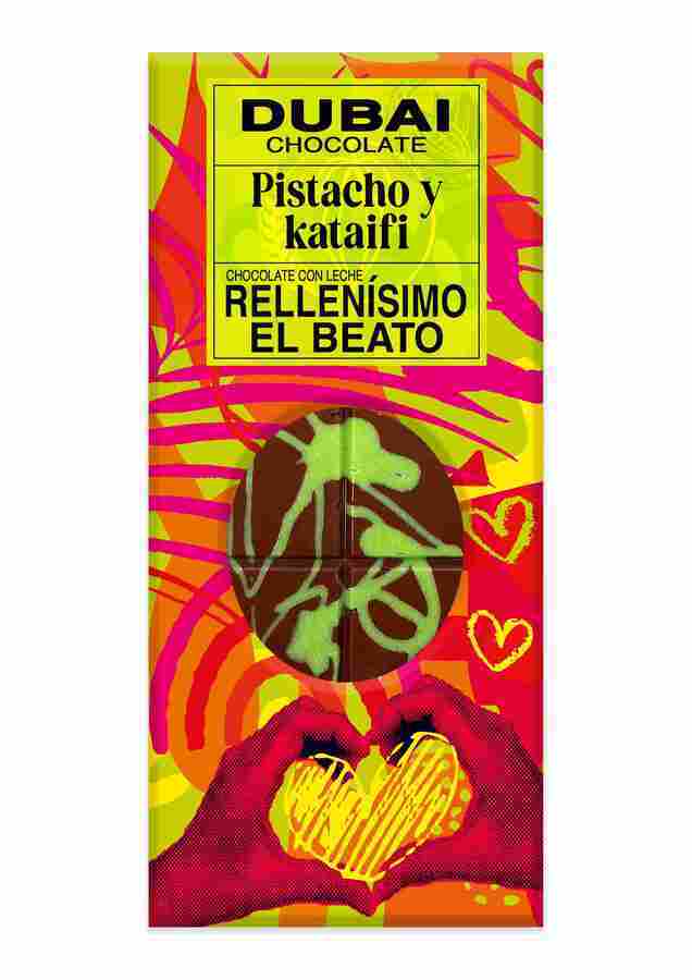 Chocolate Dubai de Pistacho y Kataifi 400g
