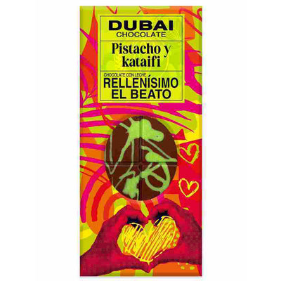 Dubai Pistachio and Kataifi Chocolate 400g