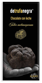 Chocolate con leche con trufa negra