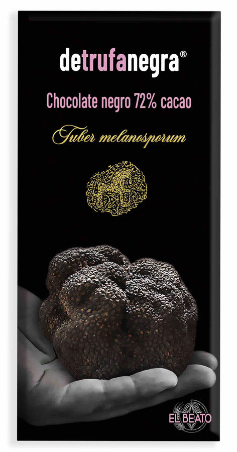 Chocolate negro con trufa negra
