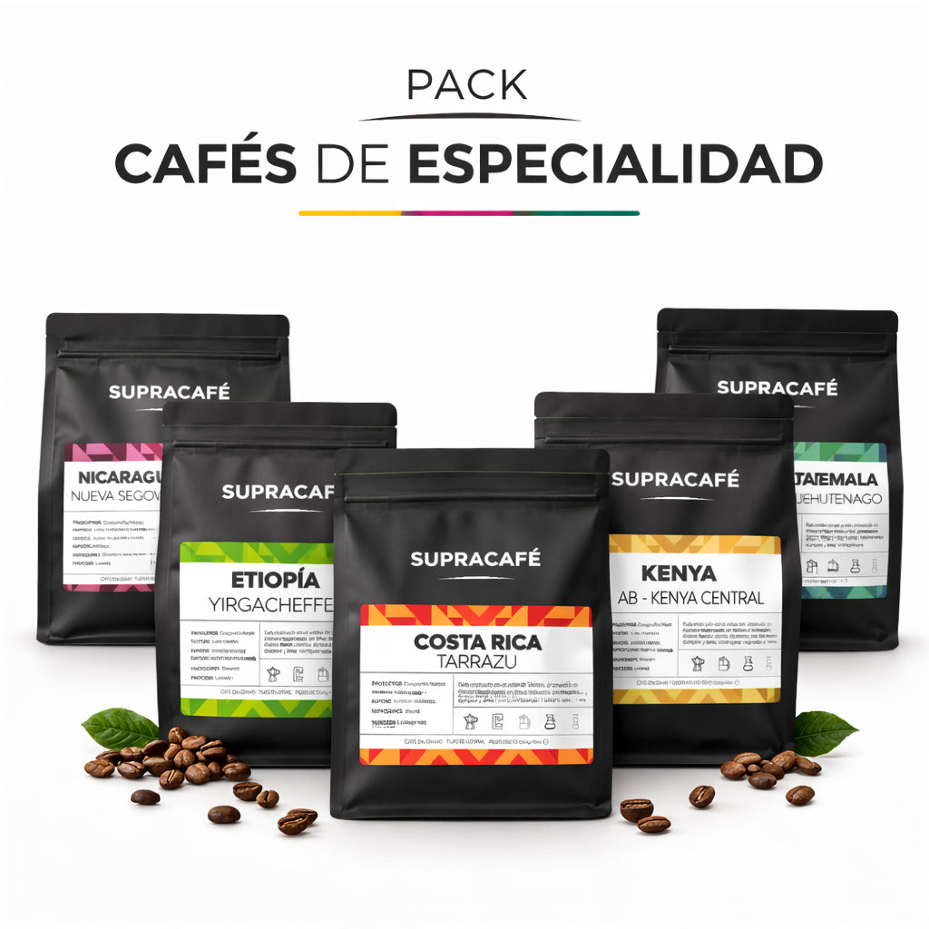 Pack Cafés de Especialidad – 5 orígenes del mundo