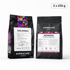 Pack Descubrimiento Colombia + Nicaragua, 2x250 g