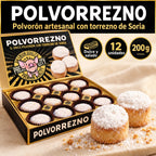 Polvorrezno de El Beato, polvorón con torrezno artesano del Burgo de Osma (Soria)