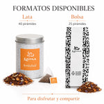 Rooibos Frutal Lama en pirámides