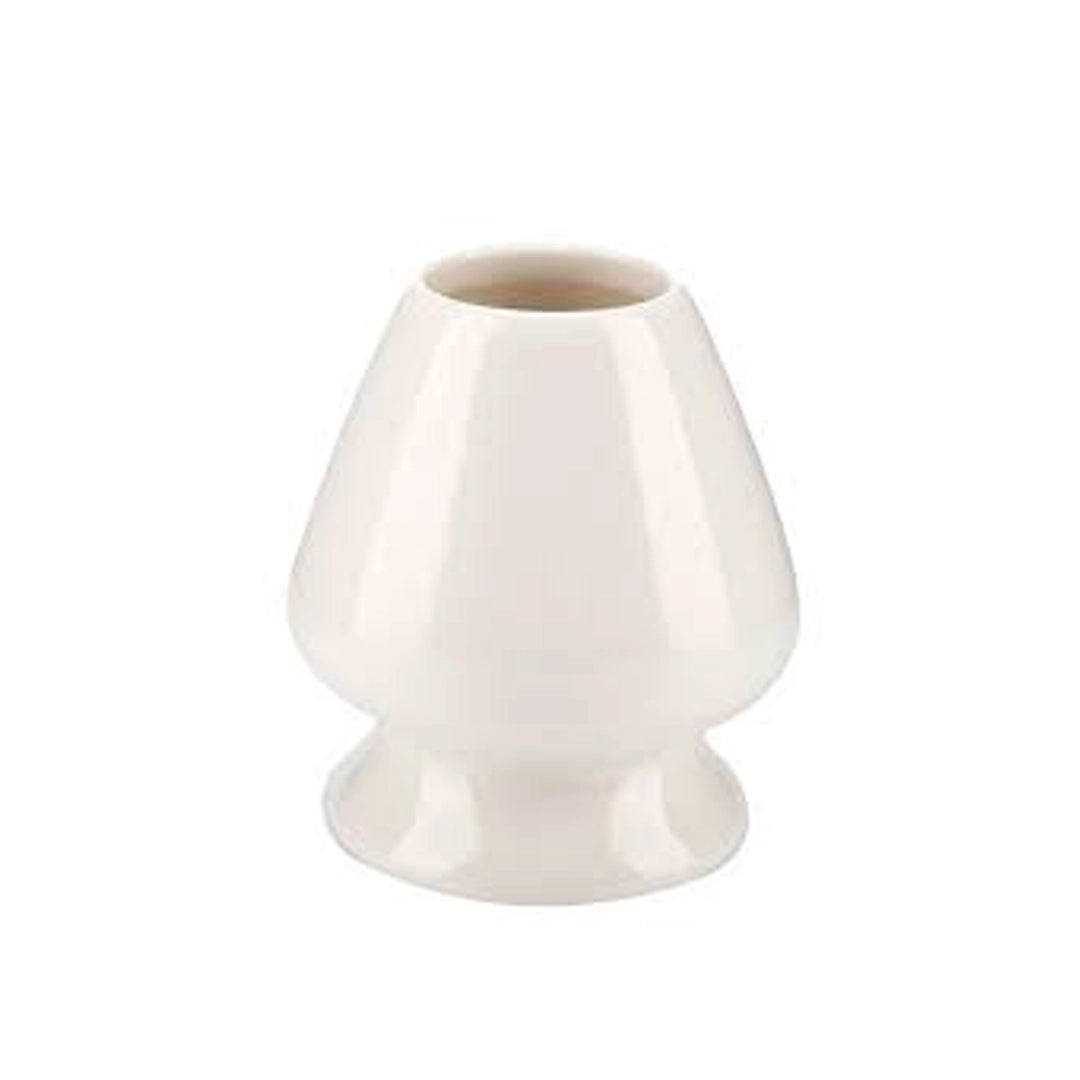 Soporte porcelana batidor de bambú Whisk Holder
