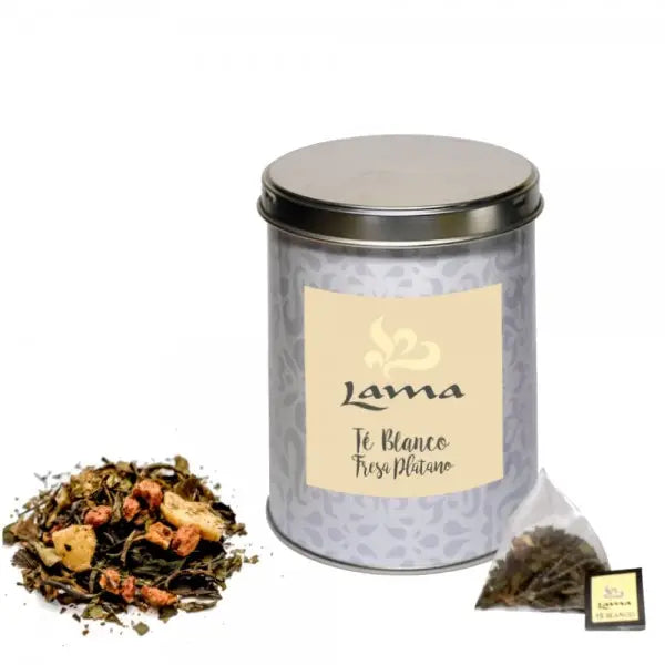 TÉ BLANCO FRESA Y PLÁTANO | PIRÁMIDES