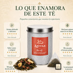 Té Rojo Pu-erh Silueta de Verano Lama en pirámides