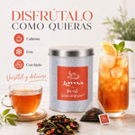 Té Rojo Pu-erh Silueta de Verano Lama en pirámides
