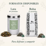 Té Verde Exclusivo Lama en pirámides